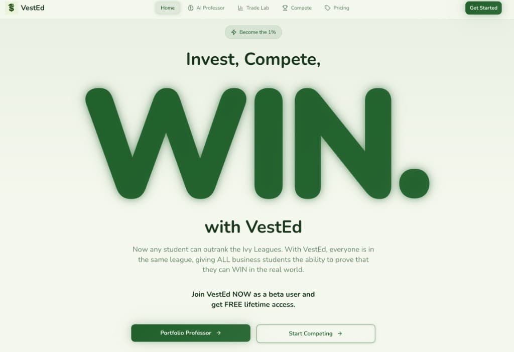 VestEd homepage